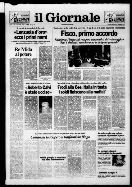 Il giornale : quotidiano del mattino